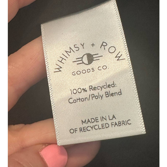 Whimsy + Row black off shoulder 3/4 sleeves boho blouse size Small - Picture 6 of 14